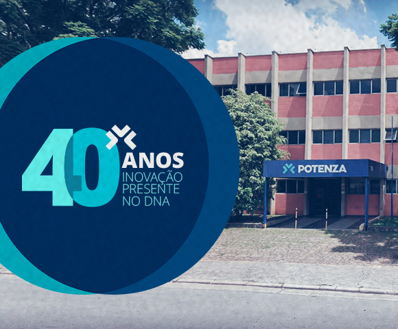 Celebre os 40 anos da Hidráulica Potenza!